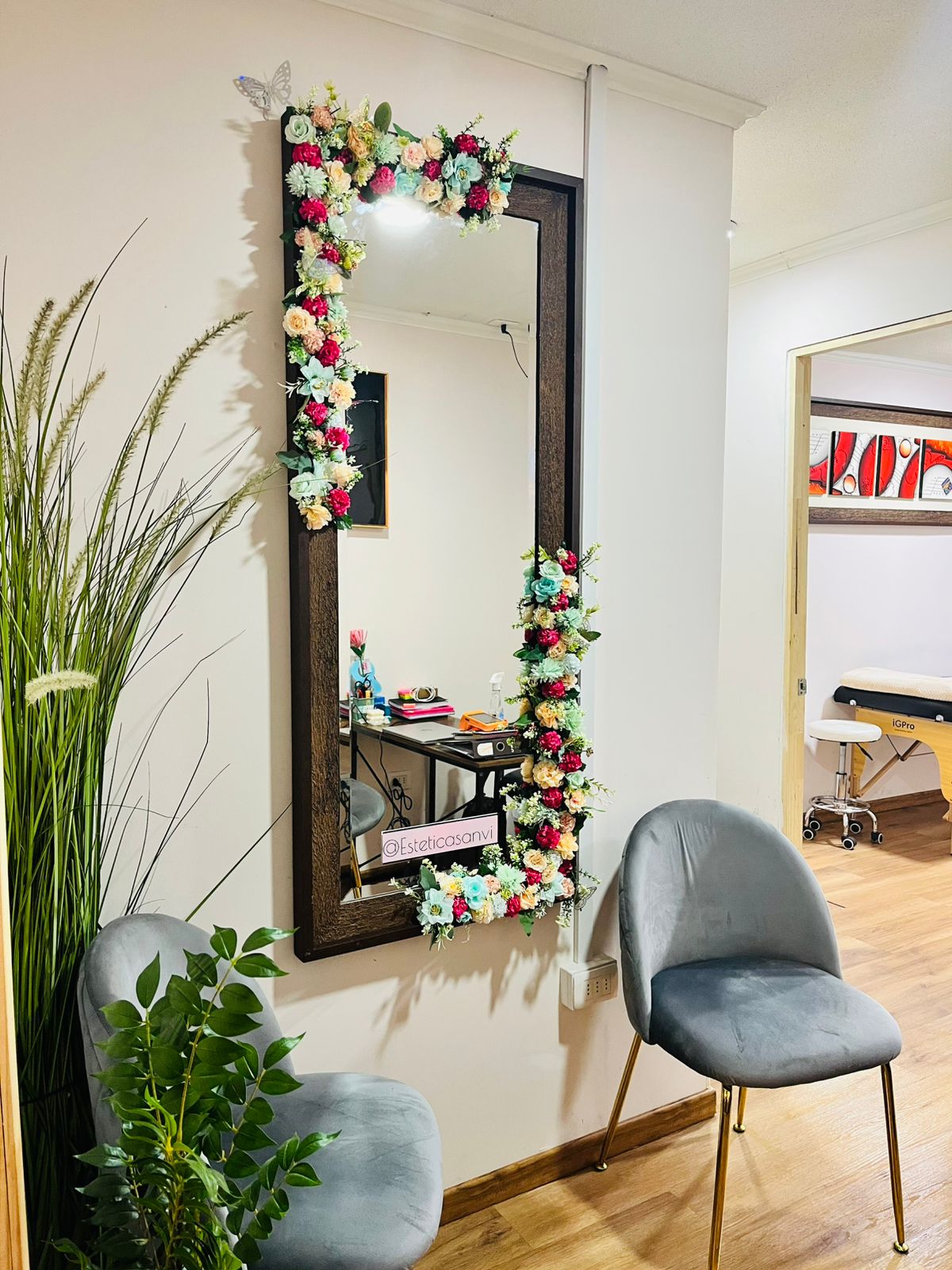 Sala de espera de Estética SanVi en San Vicente de Tagua Tagua